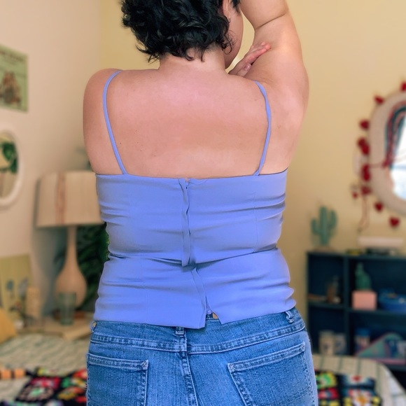 90s light blue formal cami💕 - Picture 3 of 4